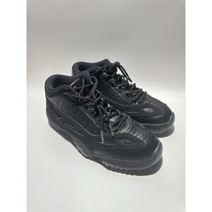 Size 8- Men’s Nike Air Jordan 11 IE Low Referee Triple Black 2015 306008-003